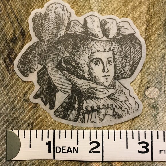 5/$25 Large Character Sticker - Marie Antoinette - Picture 5 of 5